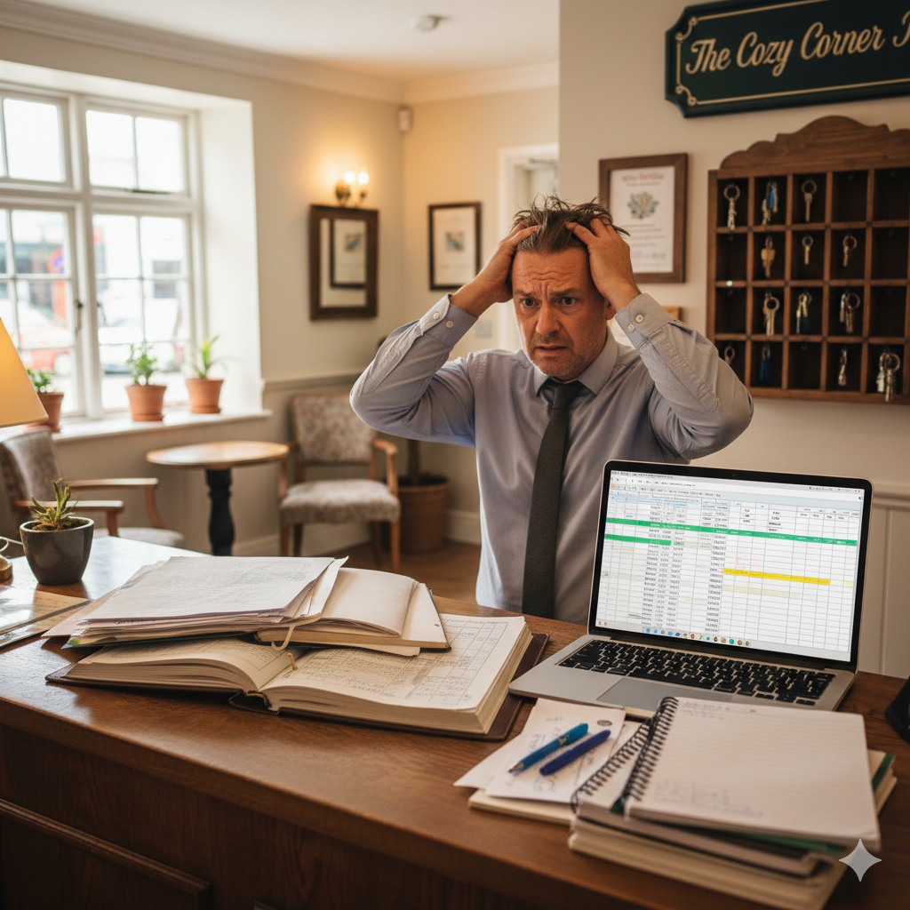 Quản lý booking từ Booking, Agoda, Traveloka bằng Excel – Rủi ro lớn mà nhiều khách sạn đang bỏ qua